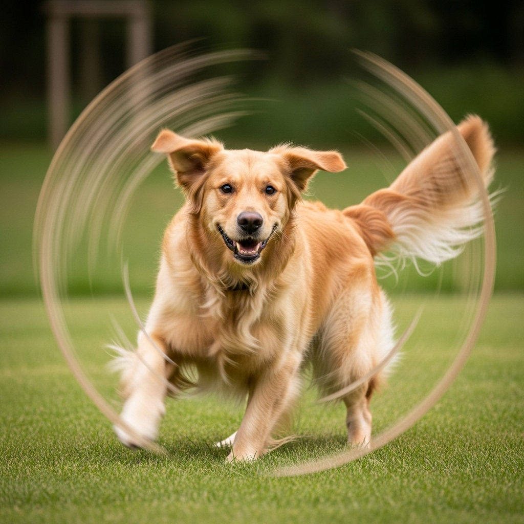 Max spinning in circles